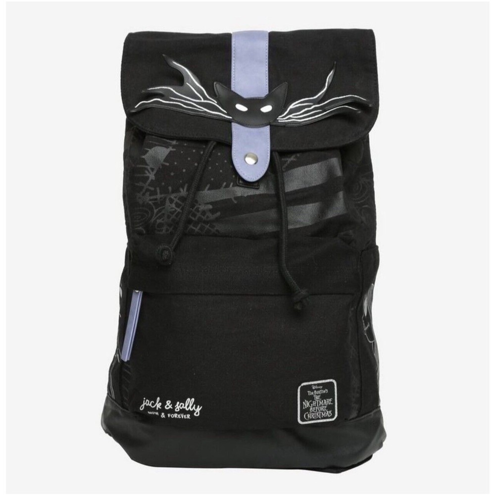 Disney The Nightmare Before Christmas Jack & Sally Slouch Backpack Halloween